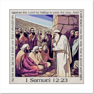 1 Samuel 12:12 Posters and Art